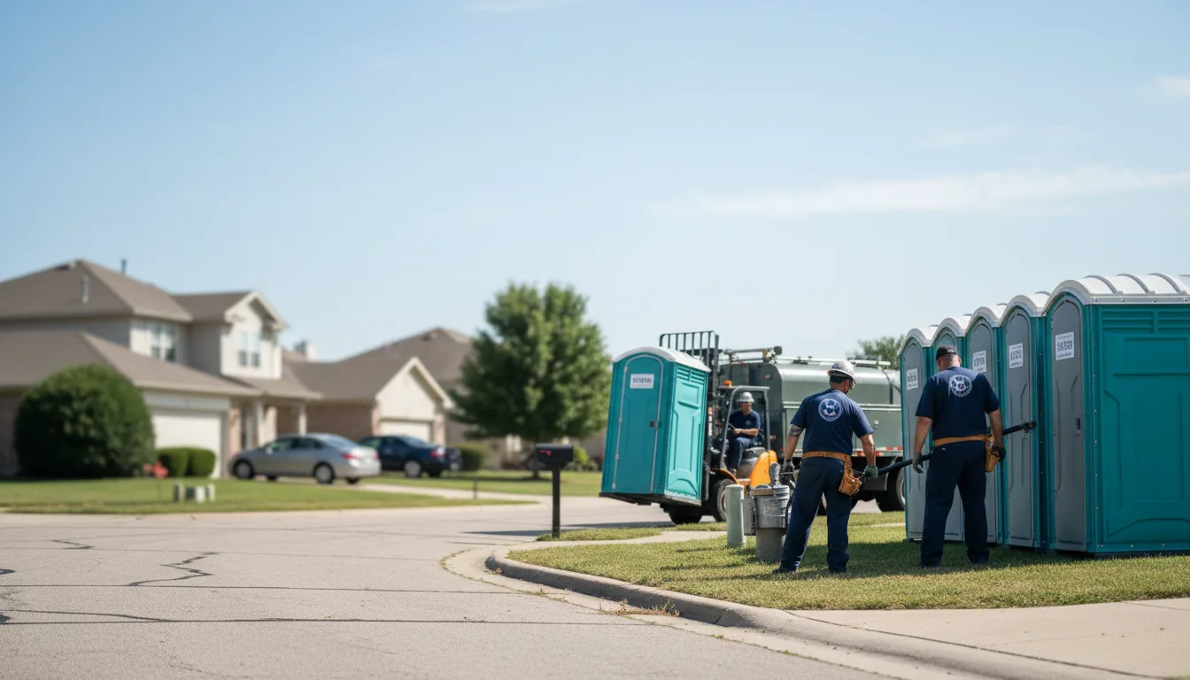 Porta Potty Rental in Granger, TX near me